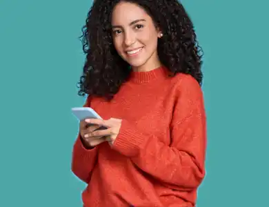 Phone Order Teal Shutterstock 2277978715 Cropped